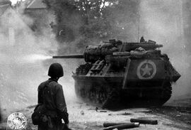 M10 Tank Destroyer, Saint Lô 1944