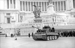 Tiger I Altare della Patria, Rome 1944