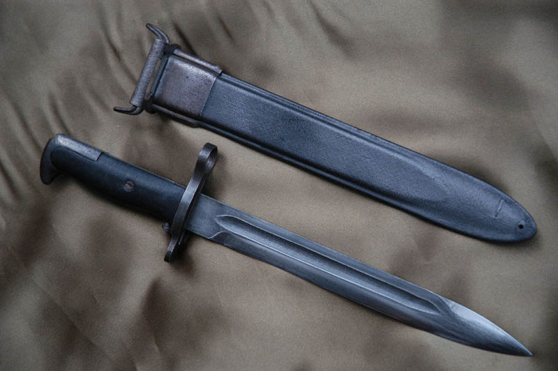 The M1 Bayonet is a bayonet that was designed to be used with the M1 Ga...