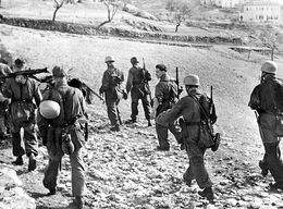 Men of 1. Fallshirmjäger Division in Abruzzo, Circa 1943