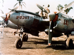 P-38 Lightning 'Pudgy' Pacific