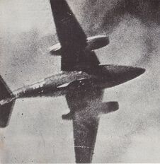 Me 262 Shotdown, 1945