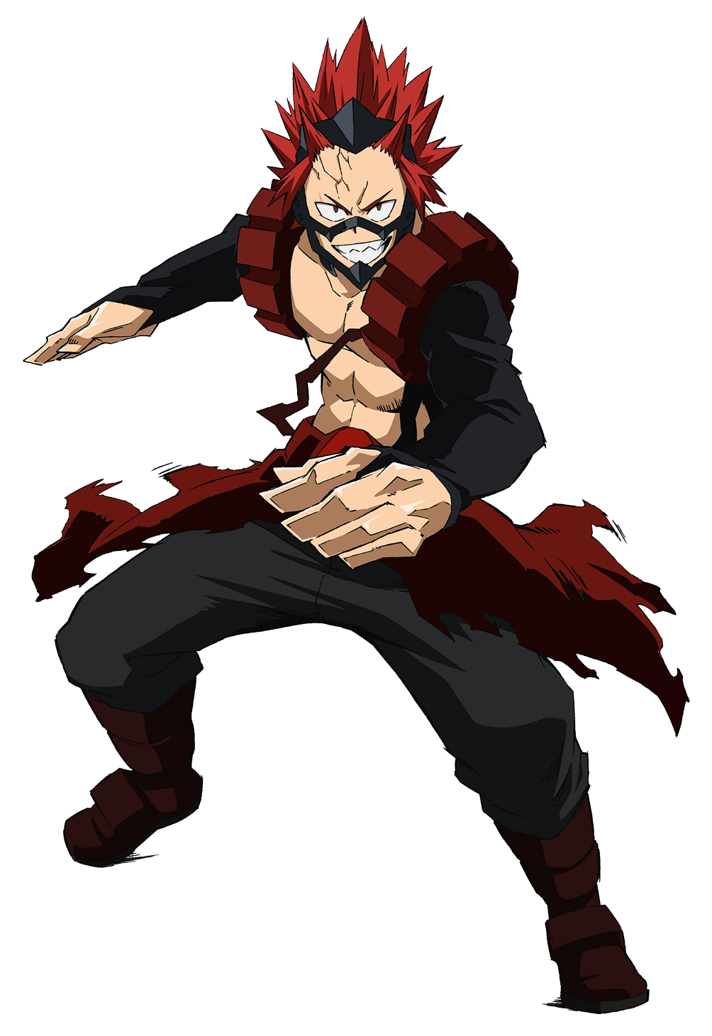 48+ Red Riot Unbreakable Kirishima Season 4 PNG