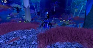 A player using the Cosmic Jellyfish mount.