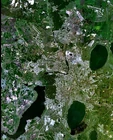 Satellite image of Chelyabinsk