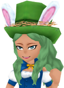 Rabbit-Ear Hat- Green