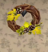 Green Deep Autumn Wreath