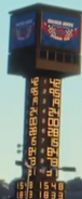 The scoring pylon