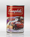 Cars-themed Campbell's Condensed Soup