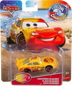 Lightning mcqueen color changing car wash shop