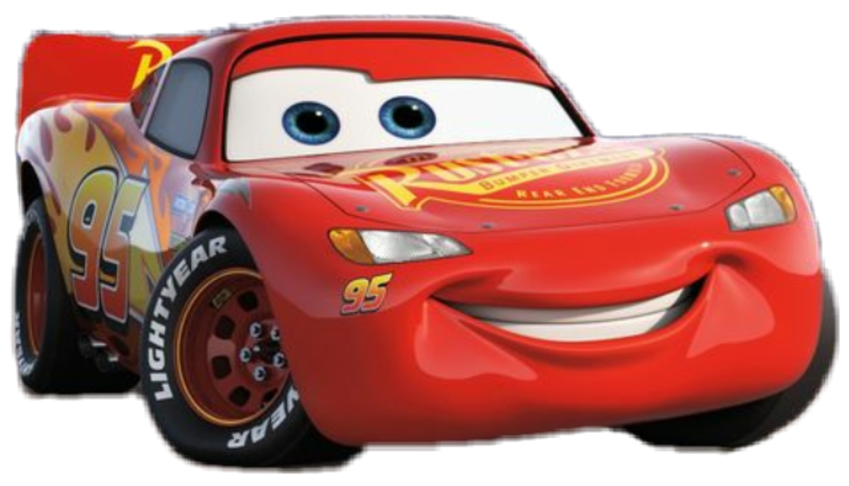 Crystal Clear Lightning McQueen Disney Infinity 1.0 Cars Character Game Figure