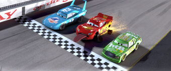 piston cup racing garage