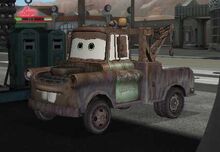 Mater during the  minigame.