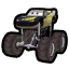 One of Monster McQueen's icons from Cars: The Videogame
