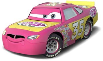 Pink disney best sale car