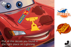 Lightning Was Here: My Puzzle Book, Pixar Cars Wiki