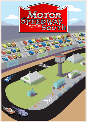 Motor Speedway of the South (event), Pixar Cars Wiki