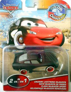 Disney • Pixar Cars • Color Changers • 2 in 1 • Lightning/Rayo/Flash McQueen