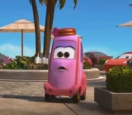 Pink Daniella Muffler variant seen in Porto Corsa