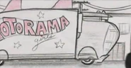 As he appears in concept art for Cars.