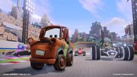 Disney Infinity Toybox Mode racing