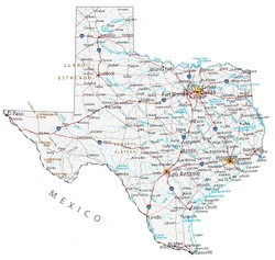 Map of Texas