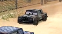 Lewis in Rustbucket Race-O-Rama.
