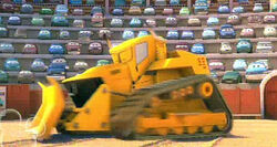 Disney cars bulldozer