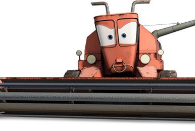 Disney cars sale combine harvester