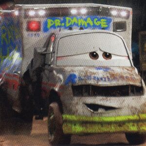 disney cars dr damage