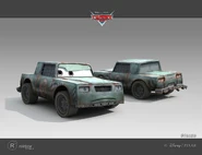 Artwork from Cars: The Videogame