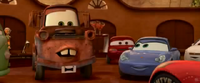 Sally with Mater and Lighting scene