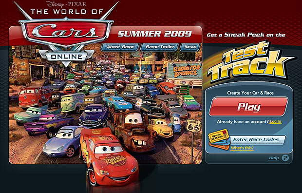 Test Track, Pixar Cars Wiki