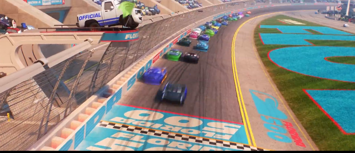 Cars 3 race track on sale