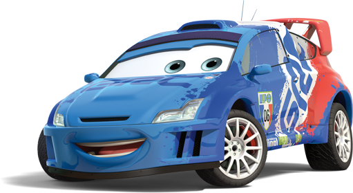 Disney Pixar Cars Ice Racer Raoul Carole 