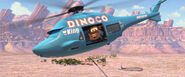 Rotor Turbosky giving Mater a helicopter ride.