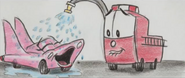 RhondaCars.png (245 KB) Rhonda in the Motorama Girls deleted scene