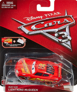 Rust-eze Lightning McQueen with Collector Card