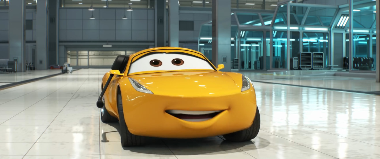 Cars 3 yellow car hotsell
