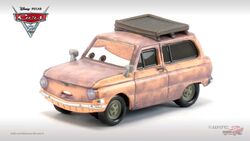 カーズ マテル JASON HUBKAP 未開封 激レア DISNEY PIXAR CARS JASON HUBKAP Paris Parts Market 5/6 NIP