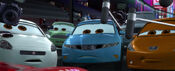 Cars 2 reporters tokyo