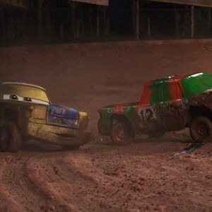 cars 3 mud track