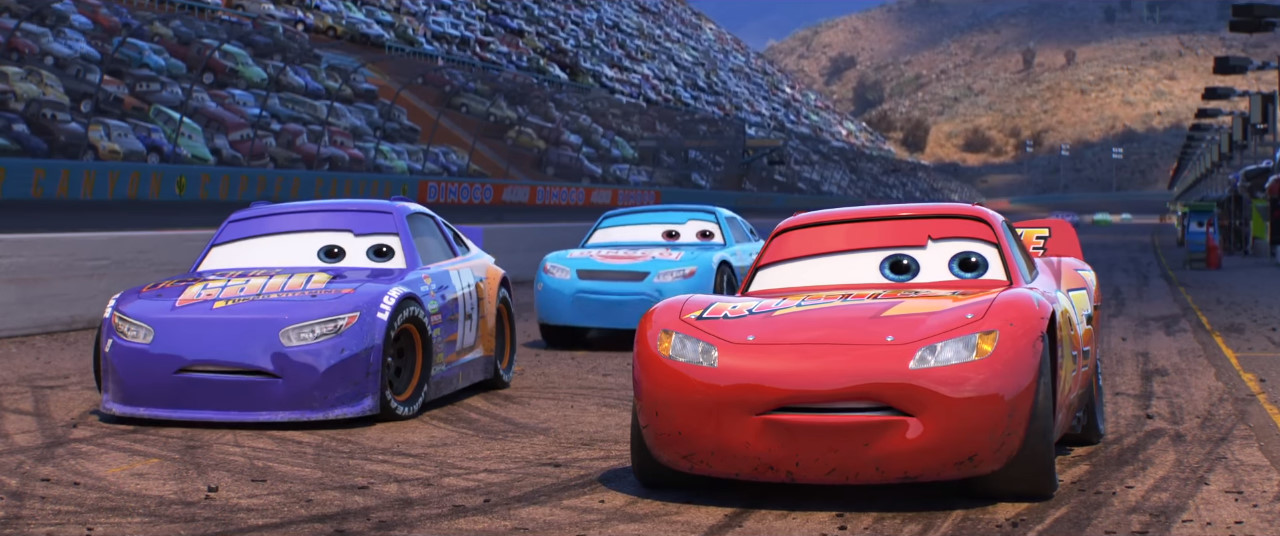 Cars 3 McQueen Crash Scene [4K] Cars 3 Storm Front (2017) Cars 3 Crash