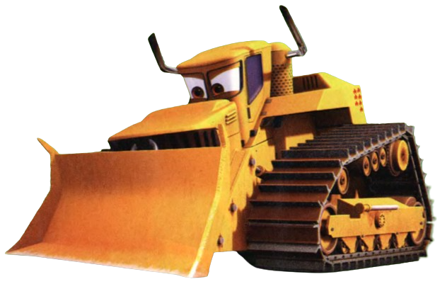 Disney cars bulldozer