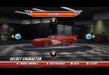 Cars: Race-O-Rama (Xbox 360) - DJ on Ornament Valley GP 