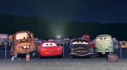 Mater, McQueen, Sheriff and Fillmore at the Theatre