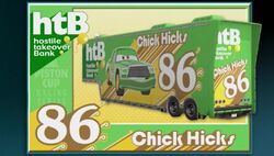 Chick Hicks' Hauler | Pixar Cars Wiki | Fandom