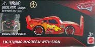 5/5: Lightning McQueen with Sign