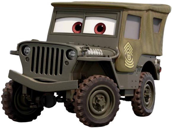 Sarge, Pixar Cars Wiki