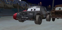 Lewis racing against  and  in arcade mode .